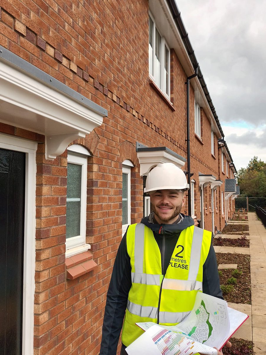 NickGPHG's tweet photo. Great to get out on two of our sites yesterday in Oldham and see the progress being made. Weather certainly better than today! Thanks to James Tait for showing me around and for finding a digger photo op! @GP_DevTeam https://t.co/1pG6FumAYI