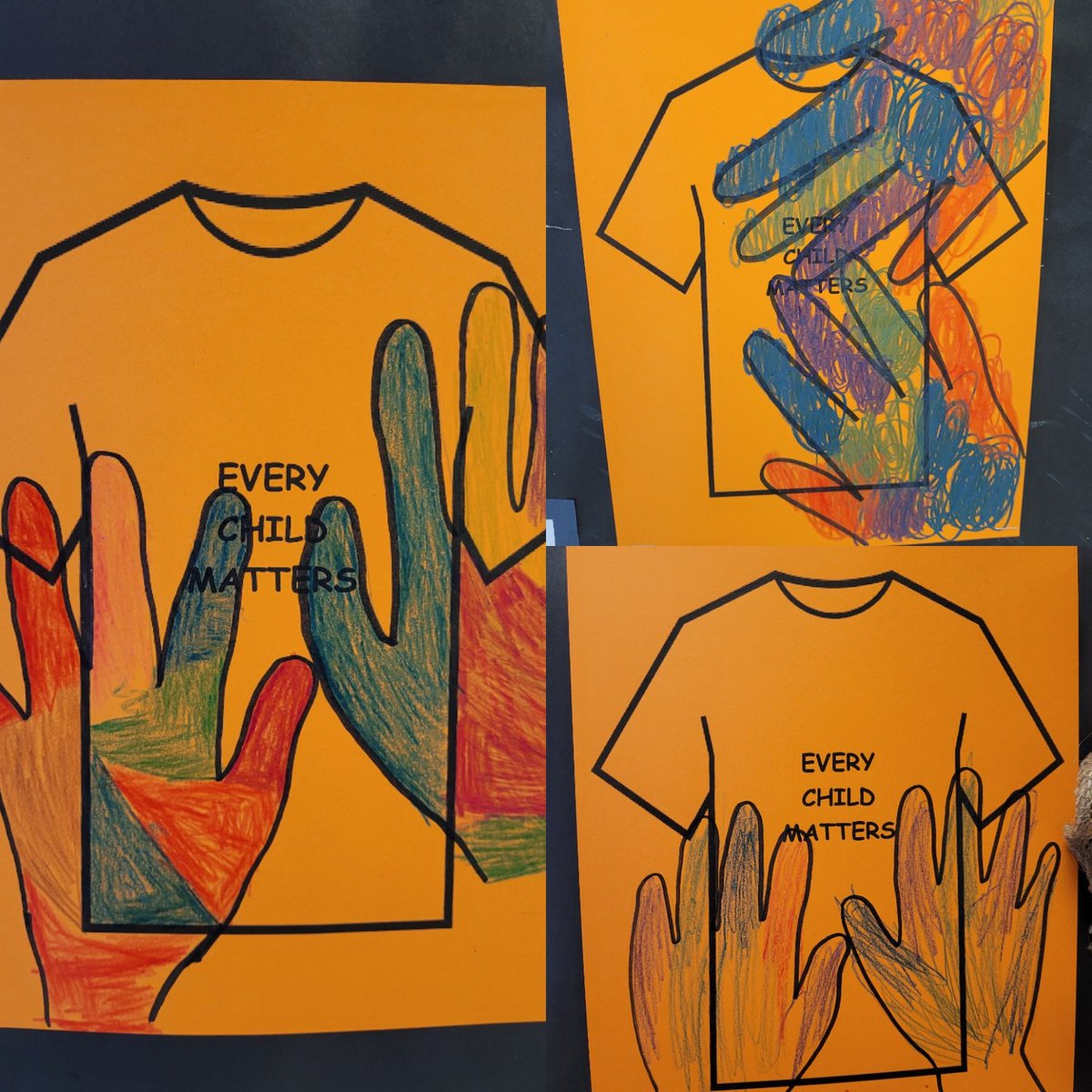 MrsMCosta1's tweet photo. Today we remember the past and that every child matters in this world 🧡 @TCDSB #OrangeShirtDay2022 #EveryChildMatters https://t.co/kgcfXxkpsf