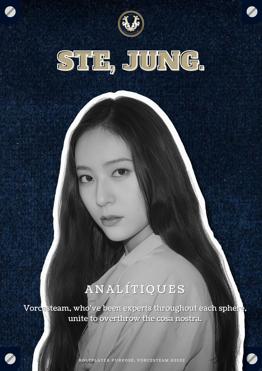 ┄─ ⌕ Stylish and elegant. And those are 𝐒𝐭𝐞's appealing characteristic which will makes you fall in love with her analitycal ability.