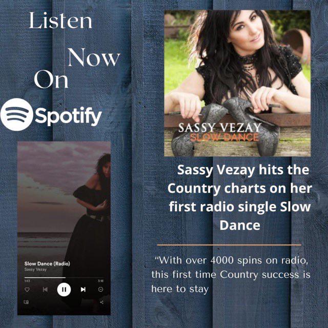 sassy_nashville's tweet photo. Thanku so much th ep is set for 7th October RT ๐ #slowdanceradiio did nice on #radio #usa #countrychart @nashvilleblast: ๐ #follow #support @sassy_nashville
https://t.co/qmiAHyevFr https://t.co/u9CeMb59D0