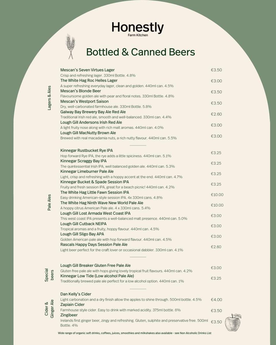 choosesligo's tweet photo. Planning a takeaway this weekend? In Honestly  Farm Kitchen in Strandhill you can pick up craft Irish beers to go with your burger at home - supporting local AND treating yourself?! Full menus here: https://t.co/6YMTBSWleE
#shoplocal #takeaway #strandhill #burgers  @drumanilra https://t.co/oXlxBKHzAO