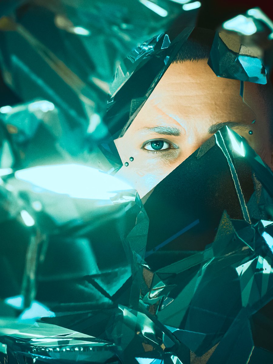 Take6_MT's tweet photo. Cold Eyes 🧊
#GGELEMENTS
Game : #Cyberpunk2077 https://t.co/U2wcdiQZKw