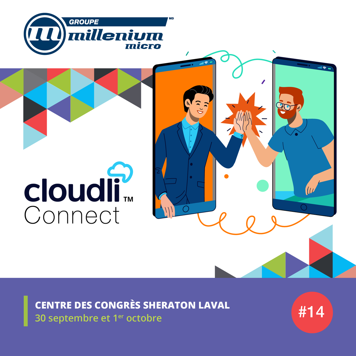 getcloudli's tweet photo. Assistez à une démonstration de nos services #CloudliConnect qui ne manqueront pas de vous faciliter le travail lors du congrès de #MilleniumMicro aujourd’hui et demain. Apprenez en plus sur nos services ici: https://t.co/XDgEyR1w5y
#TelephonieDaffaire #EnNuage #Teletravail #PME https://t.co/dMt0wM9P26
