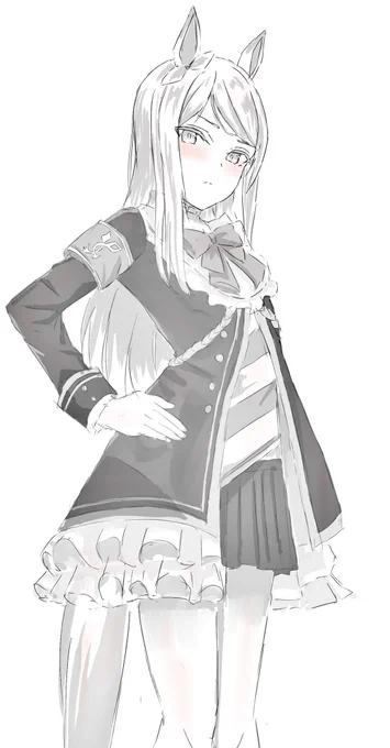 『貴顕の使命を果たすべく』【※タップ推奨】#ウマ娘 #メジロマックイーン 