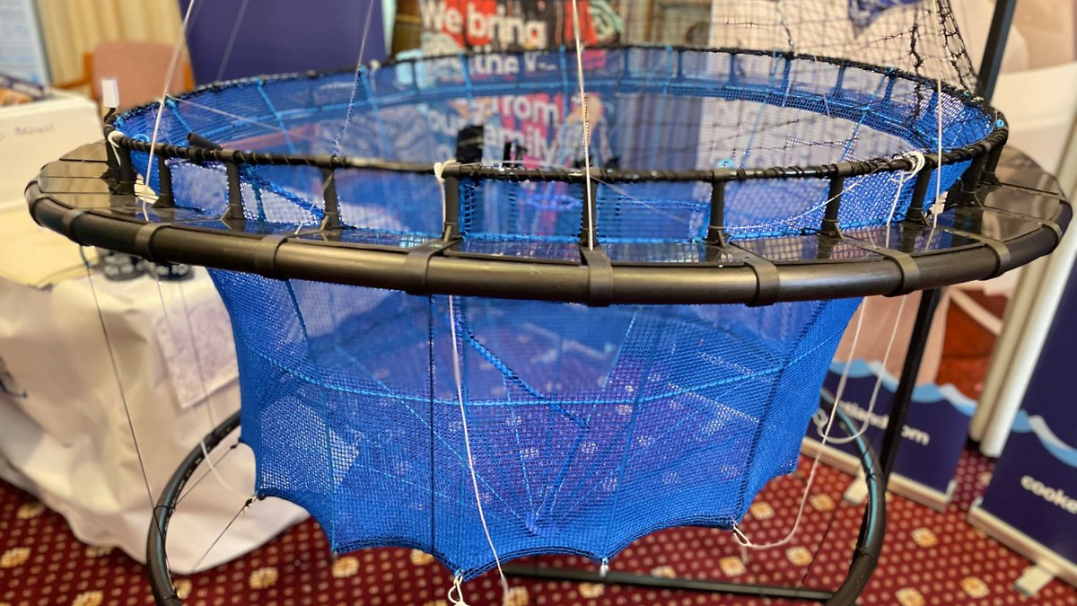 ScotlandSalmon's tweet photo. We're at #ShetlandClimateWeek today, talking about #ScottishSalmon's low #CarbonFootprint; checking out a scale model of a salmon farm from our member organisation, @CookeScotland; and sampling some delicious local produce π https://t.co/2eTkAtPkVm