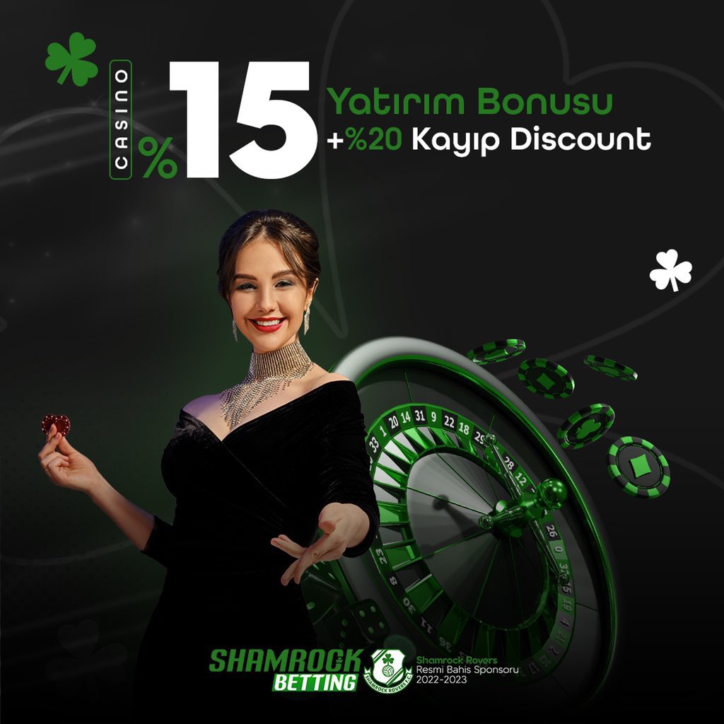 ☘️ Casino'da Geçerli %1⃣5⃣ Yatırım Bonusu Ve %2⃣0⃣ Kayıp Discount! 👉 Casino Keyfi #Shamrockbetting'de! 💎Güvenilir Kazancın Tek Adresi #Shamrockbetting ☘️ Shamrockbetting3.com