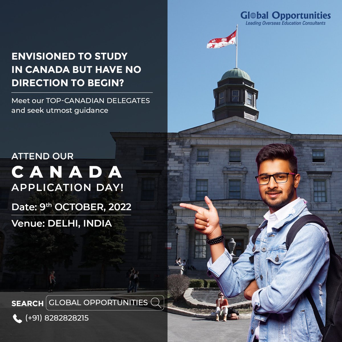 studyabroadhelp's tweet photo. Are you ready to immerse yourself in one of the most preferred study overseas destinations in the world?
Attend our Canada Application Day and know it all!
Visit our website-https://t.co/PaDfluufx4
#GlobalOpportunities #GlobalEducation #ApplicationDay #Enroll https://t.co/JRzHpWKg5d