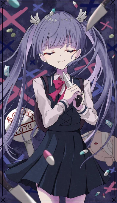 #今月描いた絵を晒そう ほとんど創作描いてました 