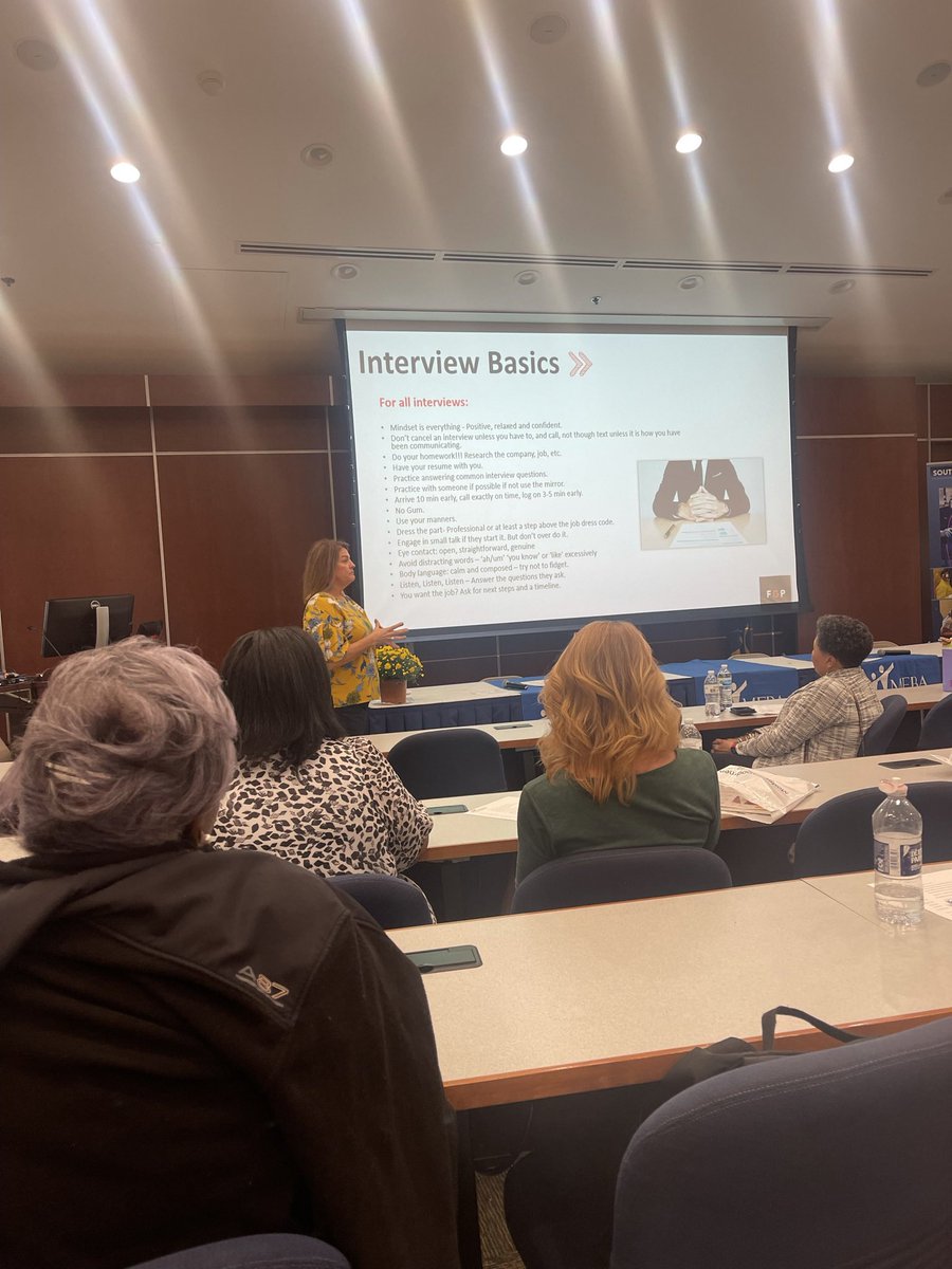 LexRich5AdultEd's tweet photo. Yesterday our CCN attended MEBA’s Annual Creating Career Connections Symposium! Through the various speakers and information sessions, Mrs. Imholte was able to gain a wealth of knowledge that she can bring back to our program and students! 
#ourd5story #adulteducation https://t.co/nLPXgfFjHb