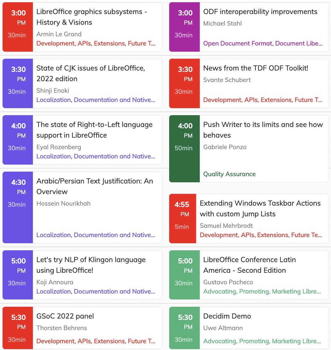 LibreOffice's tweet photo. Dive deep into LibreOffice! Plenty more live talks today from our conference in Milan: https://t.co/TjrAjYgKzS #LibOCon https://t.co/XwVBLneD0S