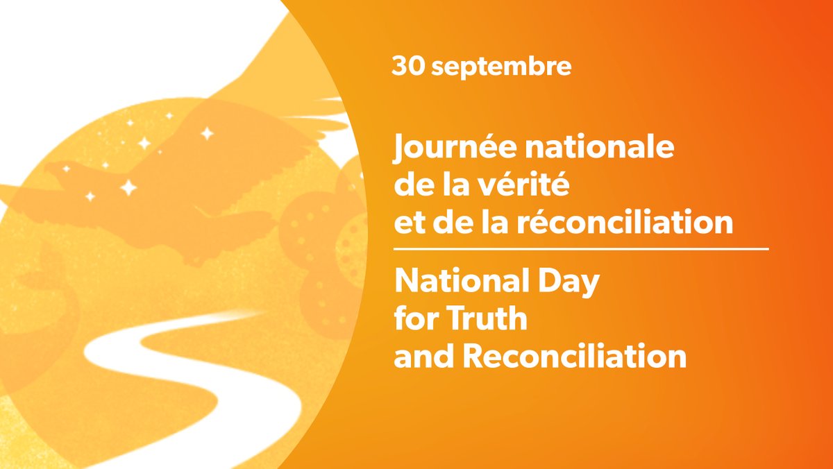 Aujourd’hui, nous soulignons la #JNVR et la #JournéeDuChandailOrange. Soyons solidaires des communautés autochtones.🧡
Today we commemorate the #NDTR and the #OrangeShirtDay. Let us stand in solidarity.👉canada.ca/fr/patrimoine-…