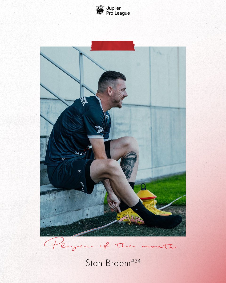 Zijn eerste doelpunt op het hoogste niveau levert onze aanvaller meteen de titel van Speler van de maand op! 🥇

Proficiat Stan! 👏