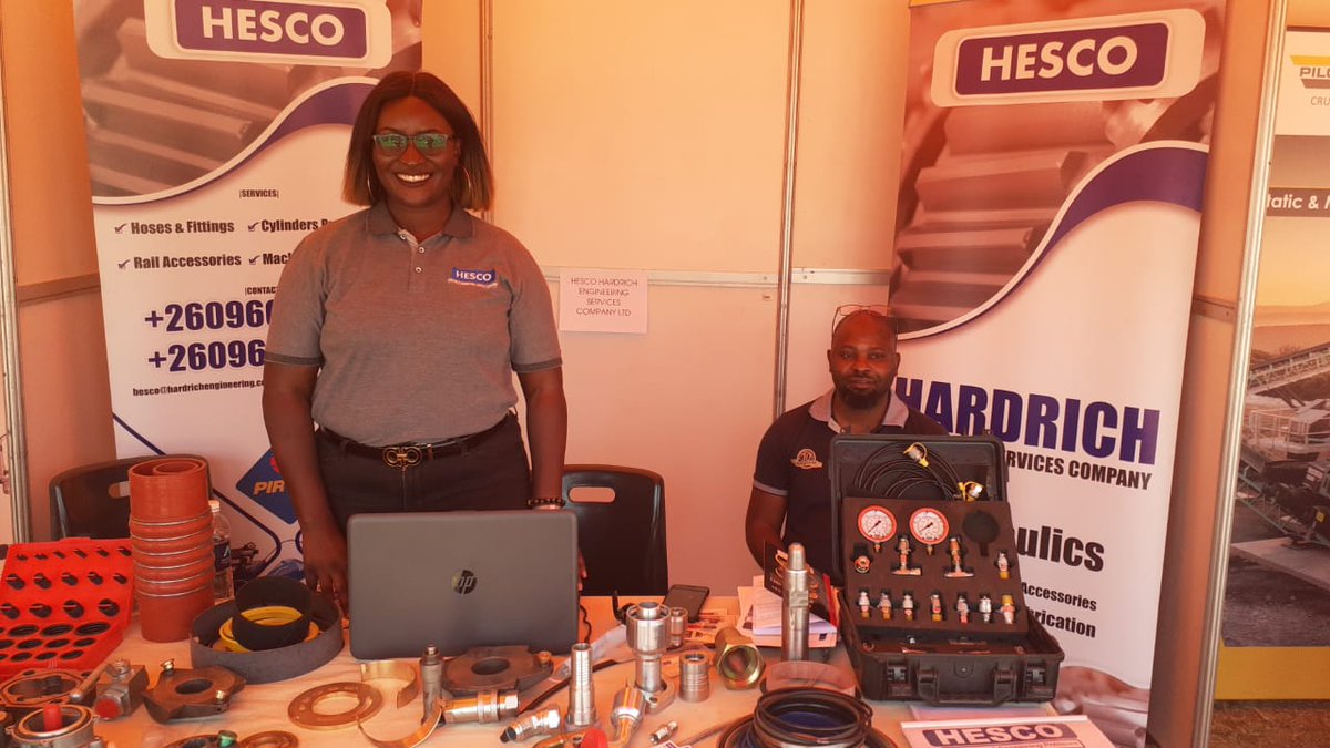 fmdrc's tweet photo. Some of the exhibitors at the #MTEZambia2022 #Kitwe #Zambia
Supply equipment,products to the copper mines #miningprocess
@FqmZambia @AGSZambia @EITIZambia @KPMGZambia https://t.co/JHLBQdJSJr