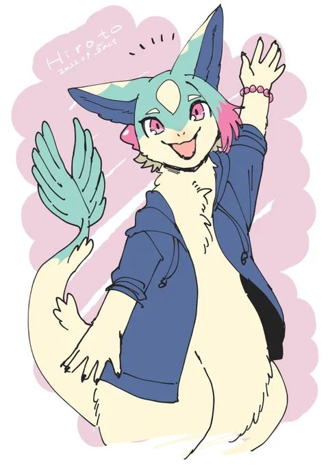 #今月描いた絵を晒そう ドラゴンばかりの星 