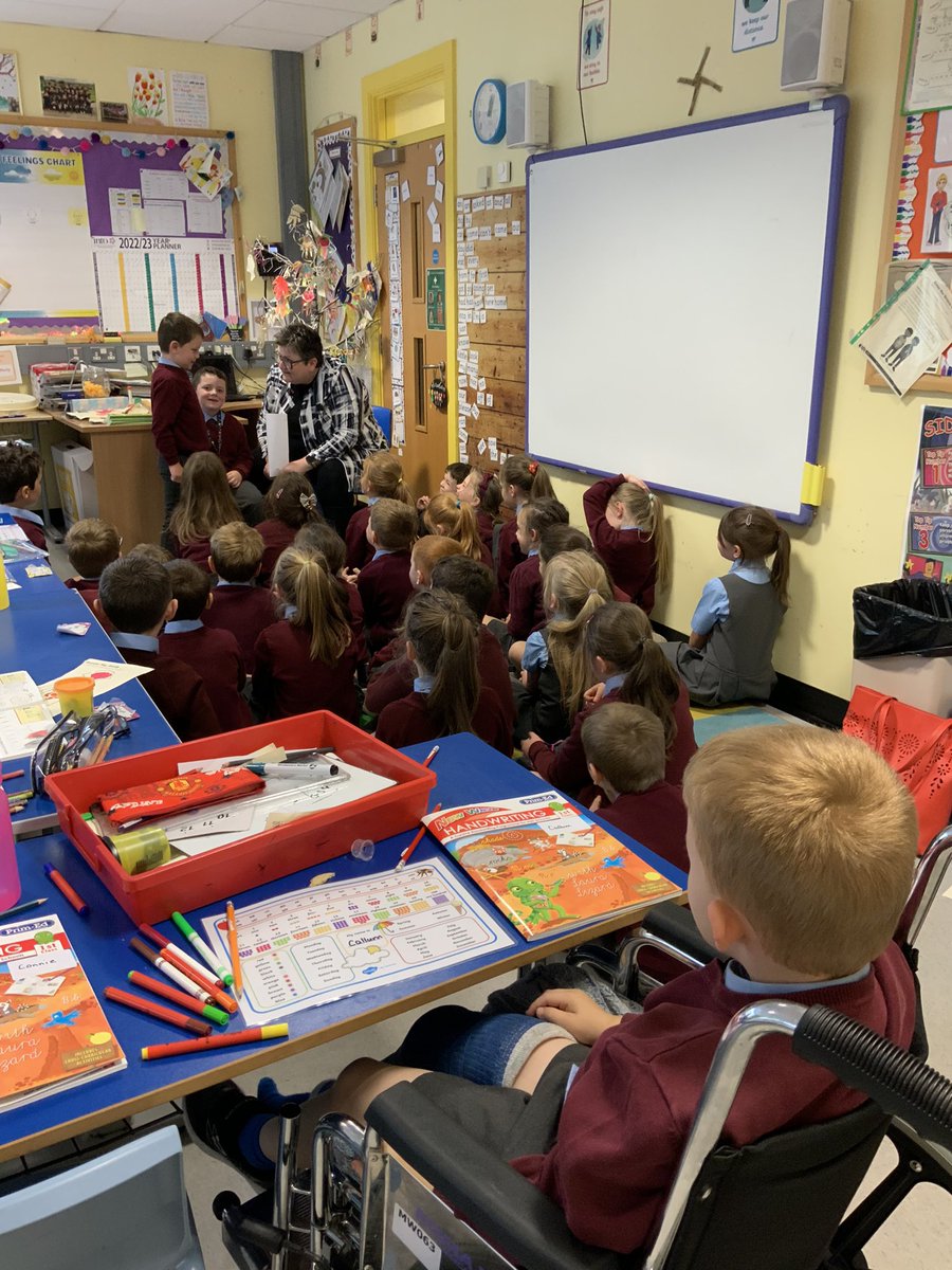 SDonaghmore's tweet photo. Martina Luiten from @BarnardosNI visited our school today.
She met with the teachers and children and she was delighted to see how well our PATHS program is going.
#childrenfirst
#PATHSProgram
@MartinaLuiten https://t.co/JyWmkquxi3
