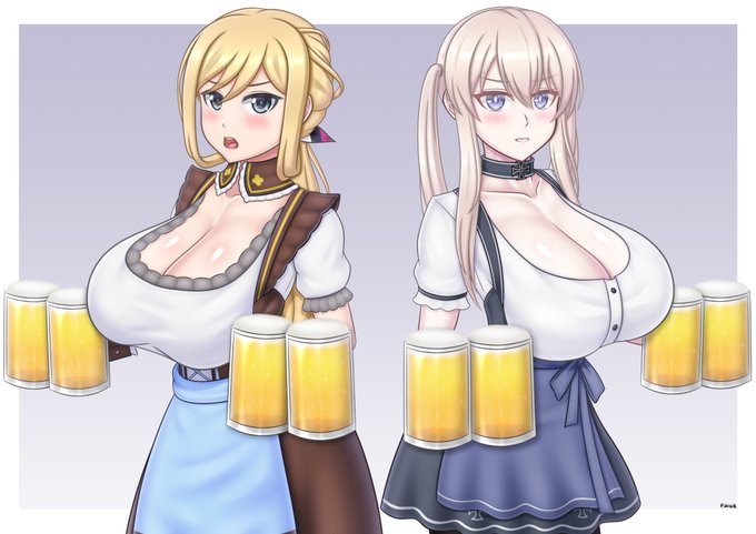 🍻🍻🍻
#アリスギアお絵かき 

https://t.co/Fl0a8L7ay5 