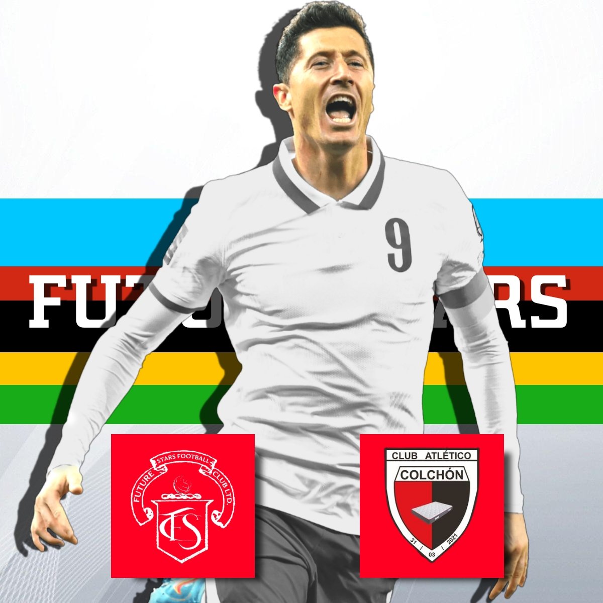 Future_StarsFC's tweet photo. HOY JUEGA FUTURE STARS F.C ⚫⚪

⚽ #Future Vs @Ccolchon10
🏆 #CWCArgentina22
📌 Dieciseisavos de Final
⏰ 8:05 p.m. 🇨🇴 // 03:00 🇪🇦
🏟  Estadio Mas Monumental (Argentina)
📲 https://t.co/rTv8Z0XMLz

#MakeUsDream https://t.co/ZdeDzucpE6