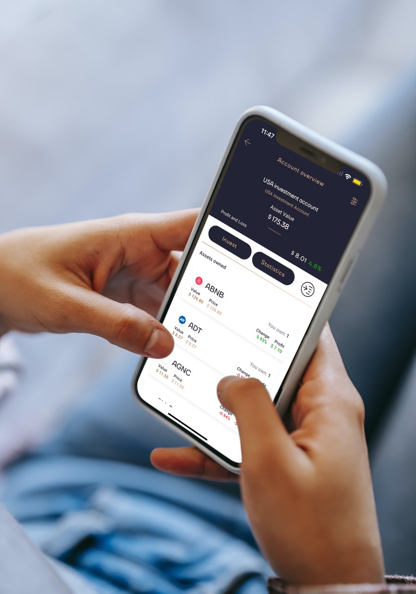 It's really happening. We can buy stocks from our app! Ask for an exclusive access
