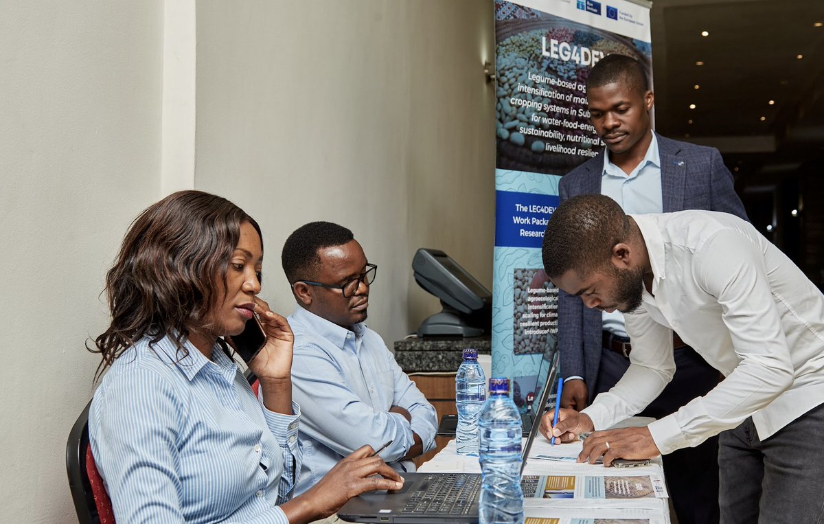 The <a href="/EU_Partnerships/">EU International Partnerships 🇪🇺</a>-funded #Legumes4Development Project Workshop is underway in  #Lusaka, #Zambia today!

Great turnout &amp; engagement from multiple #legume stakeholders &amp; #scaling partners from #Zambia!

EU #DESIRA #Research / #Innovation Project 
👉 leg4dev.org