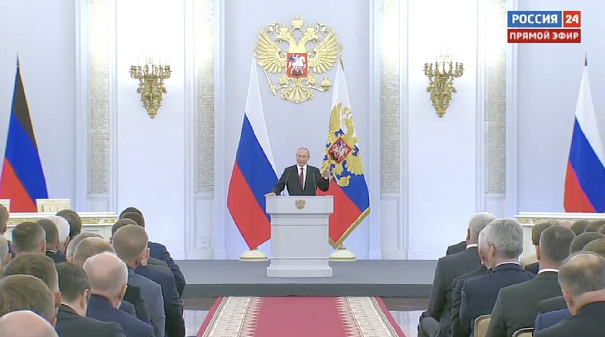 [情報] 普丁宣佈併吞烏四州