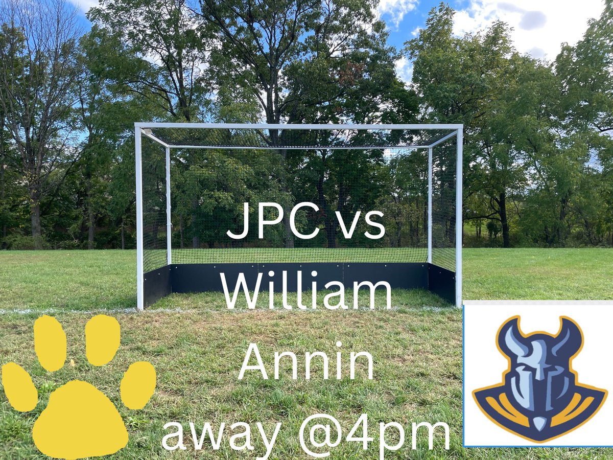 jpcfieldhockey's tweet photo. Tigers take on William Annin in our second conference game of the season. Good luck Tigers 🖤💛🖤💛 @Ms_K_frsd https://t.co/oNt1kCzShg