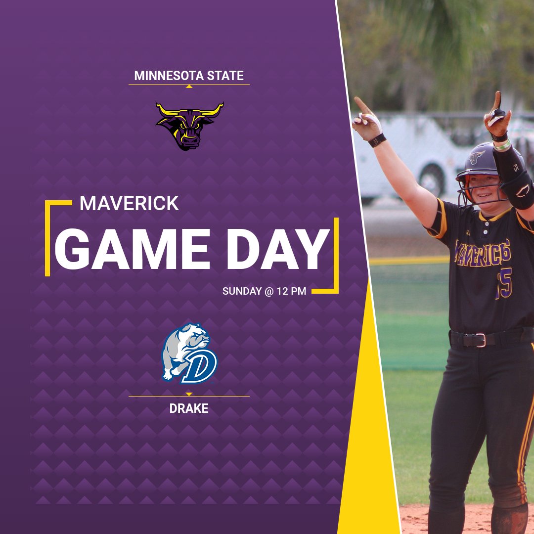 Sunday is your first chance to see the Mavericks in action this fall as we head to Des Moines to take on Drake! #MavFam #HornsUp #Team39