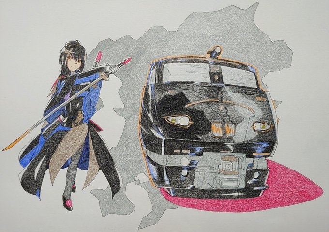 「black hair car」 illustration images(Oldest)｜9pages