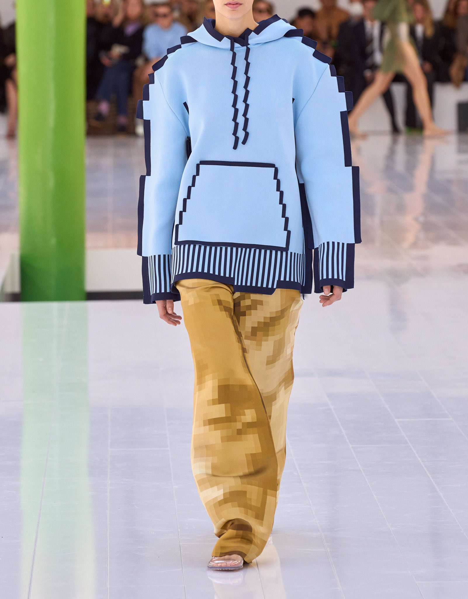 This Pixelated Clothing From 'Loewe' Looks Like Minecraft Pieces - XSM