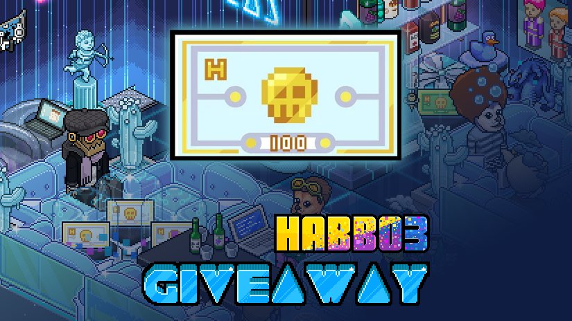 Global #HabboNFT Giveaway
🔵 100 NFT Credits [3 winners]

How to join:
🟣 follow us @HabboWeb3 
🟣 tag 3 friends
🟣 retweet

🕐 Winners picked 7th of October

Let's celebrate our launch. 👀
Good luck #Habbo's! 🚀