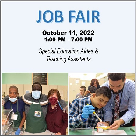 ESBOCES's tweet photo. Job Fair – October 11 - Full-time and substitute positions available. On-site hiring. Walk-ins welcome! For more information, go to https://t.co/NO2W7qtXfu https://t.co/eEhl53fvwq