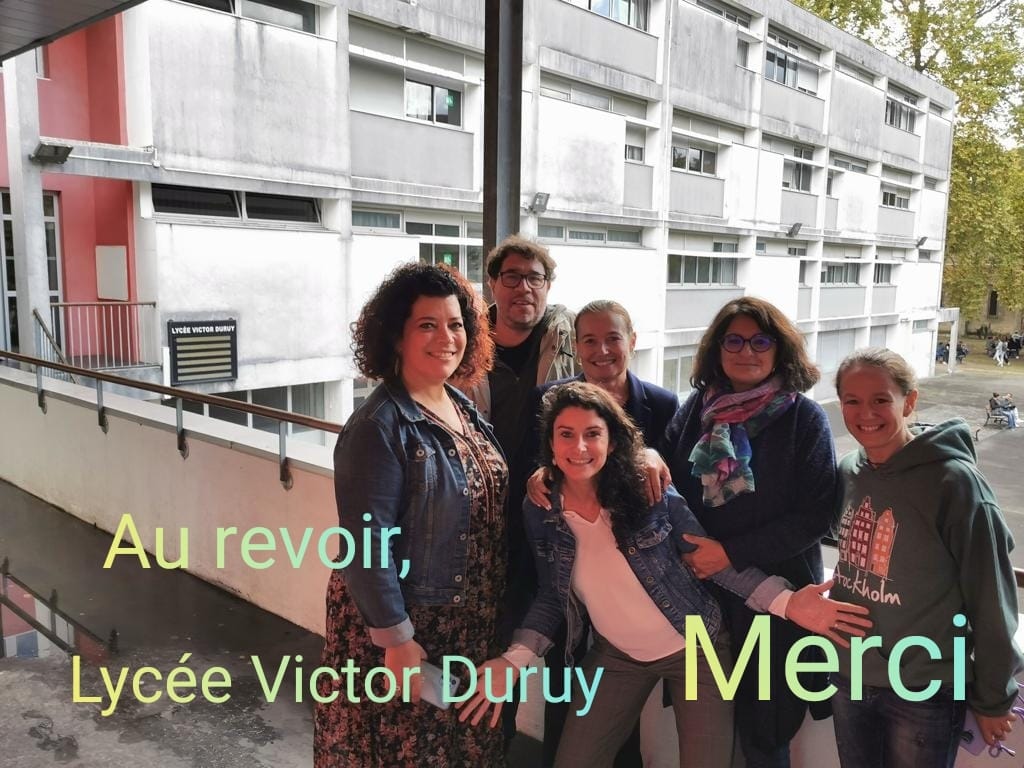 MolinsPueyo's tweet photo. Ens acomiadem del jobshadowing al Lycée Victor Duruy. Moltes experiències i agraïment per l'acollida. #ceteplus #jobshadowing #insjonqueres #erasmusplus #esamtilc https://t.co/rz4x83OnHB