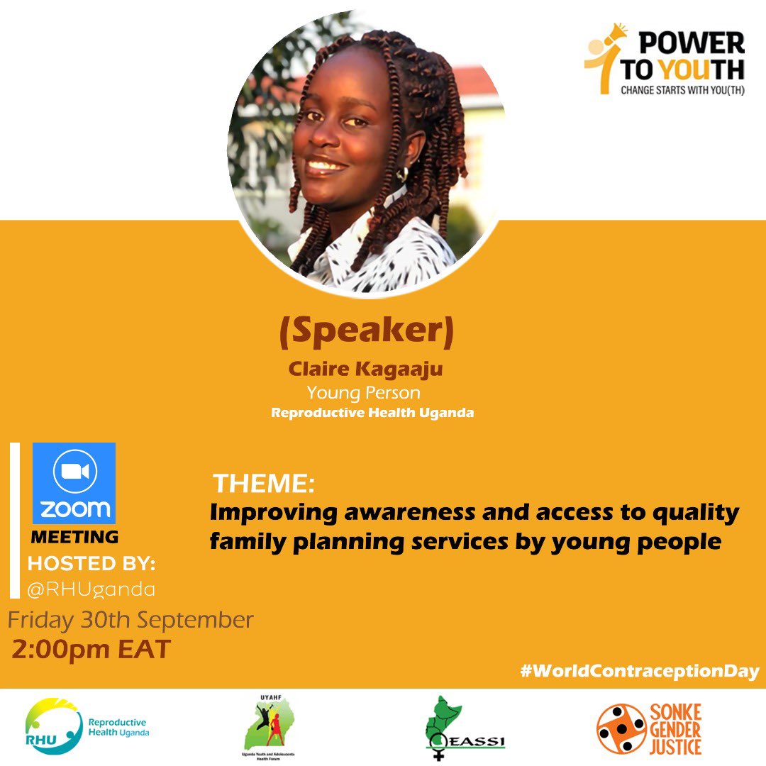 Rachealkyy's tweet image. “The young people should be included when providing access of contraceptives”
~Claire Kagaaju

To know more listen in via zoom.us/j/92199304666?…

#ChangeStartsWithYouth

#WorldContraceptionDay