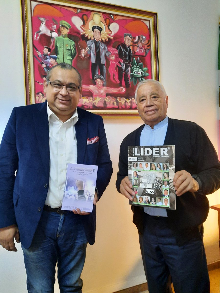 OscarOlvera_E's tweet photo. Un gusto saludar al doctor #MarioRaulMijares, rector del Colegio de Veracruz (#Colver). https://t.co/BMRkZBWOuE