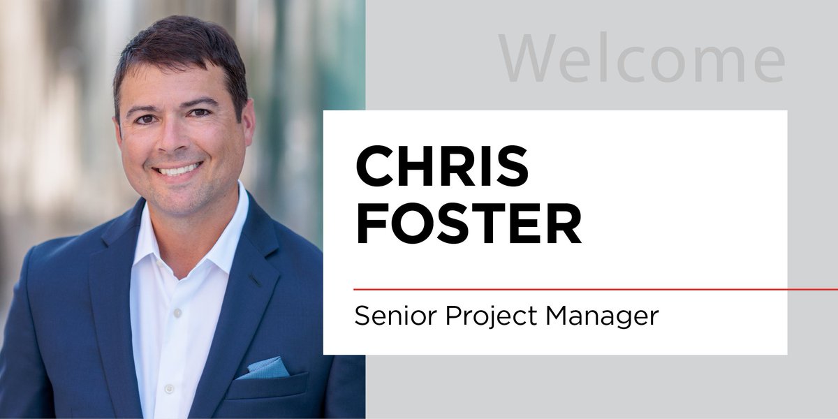 We’re thrilled to welcome Chris Foster to our #TechnologySolutions team! Chris brings over 15 years of technology and telecommunications experience and will be supporting our growth in the Mid-Atlantic and working on various mission critical projects.