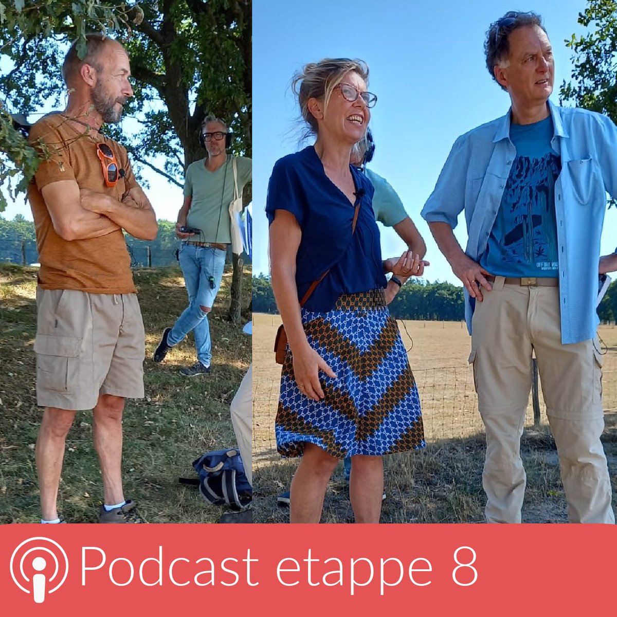 Er staat een nieuwe podcast online! Deze keer opgenomen langs etappe 8 van het Pad van de Vrijheid. Met als gast @weermanreinier en Karin Colen. Je vindt de aflevering hier: padvandevrijheid.nl/podcast-etappe…
