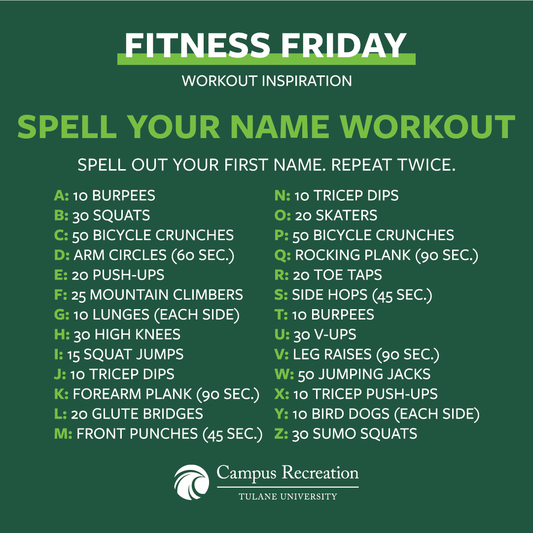 Tulane Campus Rec (@TulaneCampusRec) / Twitter