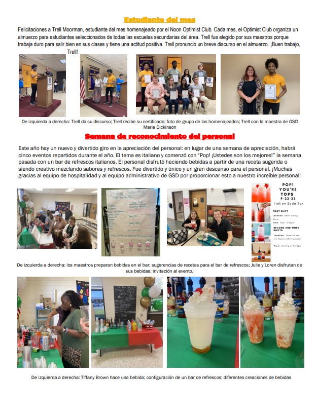 ¡Muchas imágenes geniales en School Helper! ¡Mira las cosas asombrosas que nuestros Tigres están aprendiendo y haciendo!
Puede descargar School Helper en inglés y español en gsdweb.org.
¡Ten un excelente fin de semana!