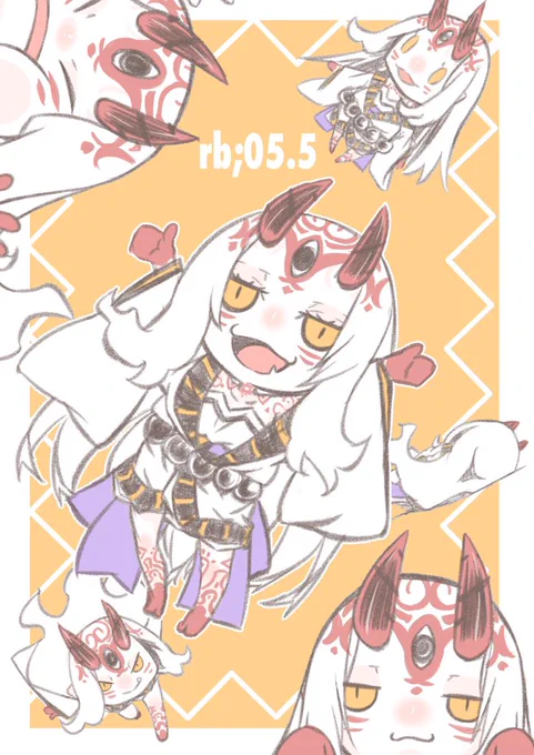 1日で描いた本と色紙を少々描きました(●'ω`●)来月はも少しお絵描きに時間割きます☆ミ #今月描いた絵を晒そう 