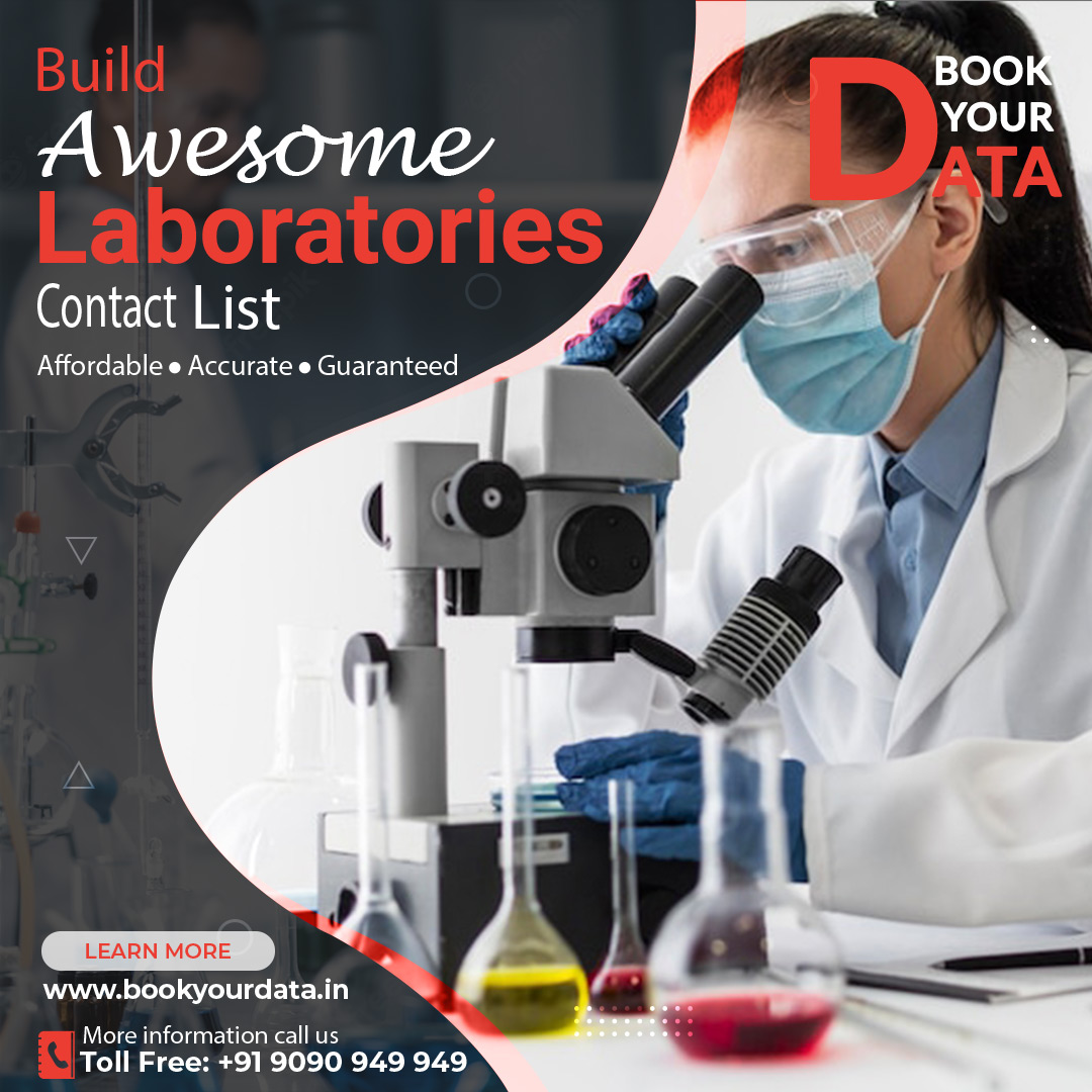 BookYourData2's tweet photo. Book Your Data brings you the most accurate and targeted Laboratories Contact List available in the market. The quality of the list is unmatchable and delivers excellent results.
~Via Book Your Data: https://t.co/yYkH2DOhQv
.
. 
#BookYourData #Laboratory #Science #Lab https://t.co/HMR9OGcGIY