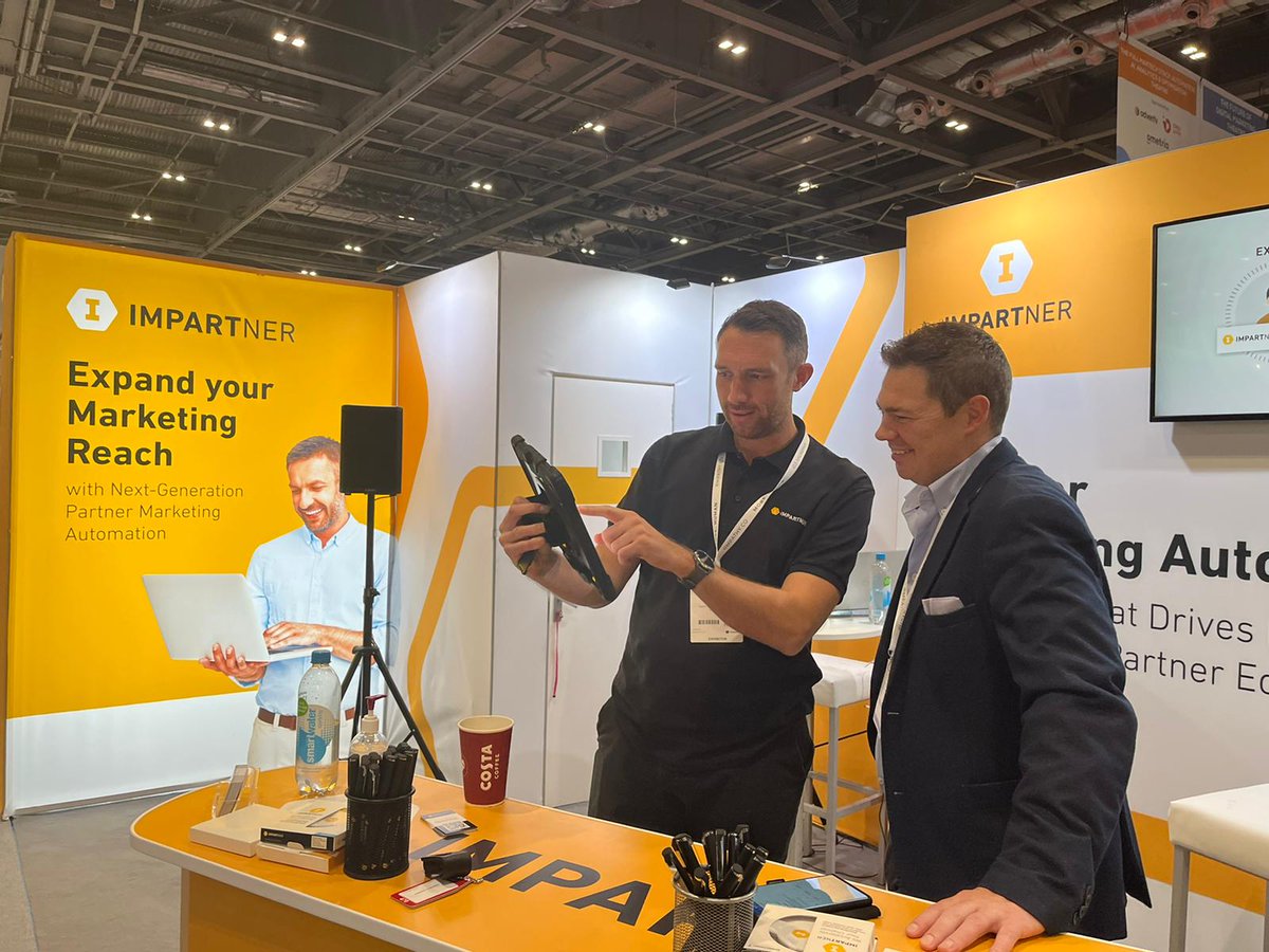 ImpartnerPRM's tweet photo. Wow, what a show! From discovering #MarTech's emerging marketing and eCommerce solutions to meeting such wonderful people, we truly had an amazing time at @tfm_event #TFM22.
We hope to see you all at the next event! https://t.co/Q17dYQcKXN https://t.co/EieeNzzBwg