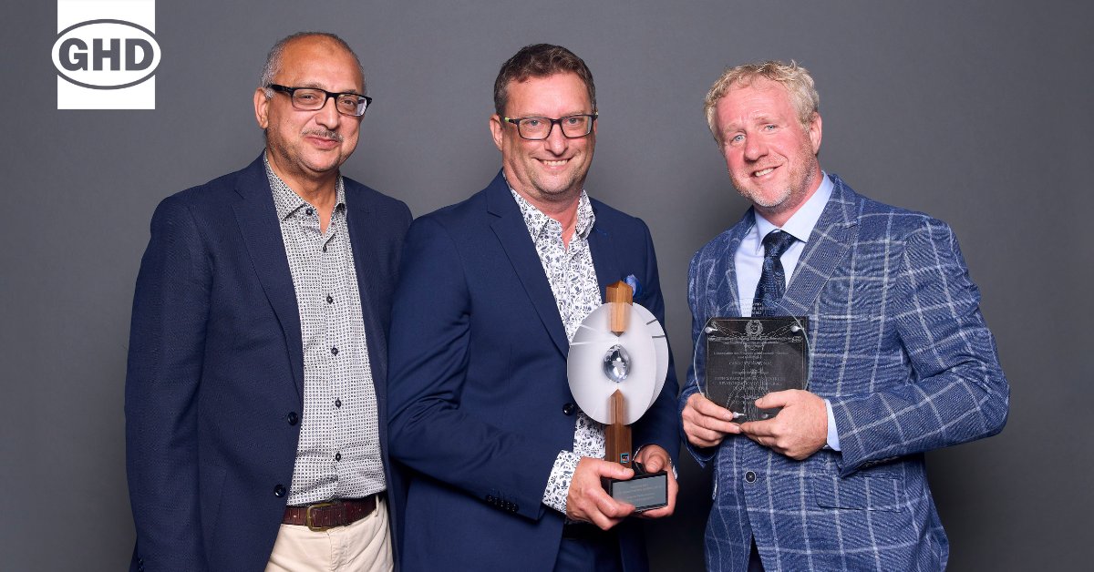 Grands prix du génie-conseil québécois de l’Association des firmes de génie-conseil – Québec (AFG) : GHD fière d’être la lauréate 2022 dans la catégorie Environnement.
bit.ly/3SHsE7V