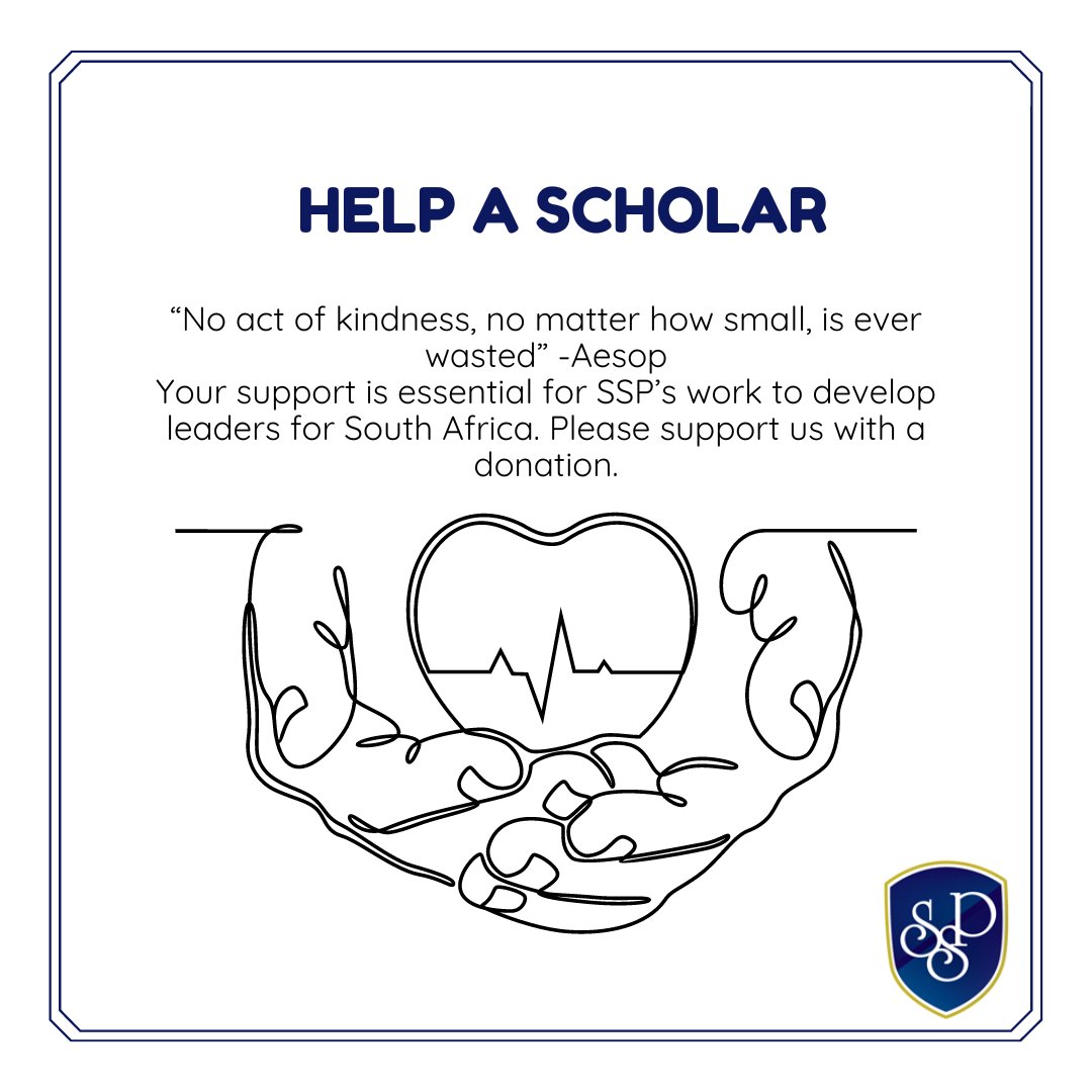 ssp_za's tweet photo. One donation can change a life. Visit our website to find out how you can help towards building leaders of tomorrow. https://t.co/TKbskWuyHu
#SSP #NPO #StudentProgramme #Johannesburg #Recruitment #Education #SouthAfrica https://t.co/wrKLaLQAgV