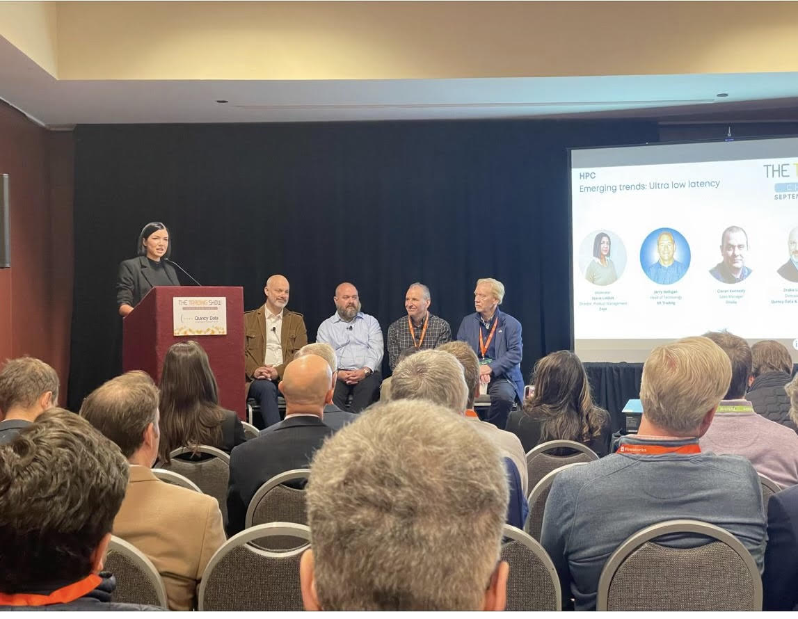 ZayoGroup's tweet photo. Our teams successfully wrapped up @TheTradingShow this week — representing Zayo's reliable network to support global #LowLatency needs in the financial sector! https://t.co/dm1Vvi5Fp9
#TradingChicago #NetworkIntelligence https://t.co/pOPQUtYEjX