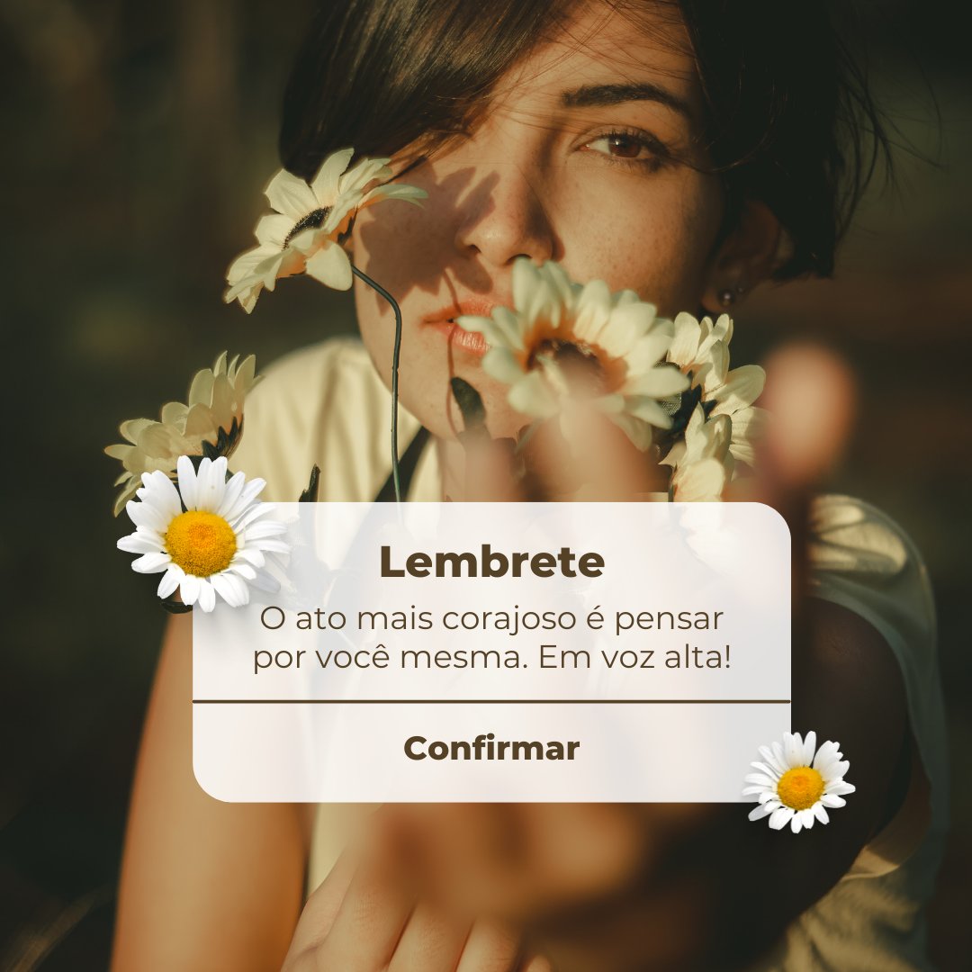 MulherVida1's tweet photo. O ato mais corajoso é pensar por você mesma. Em voz alta!

#mulher #mulheres #morena #beleza #feminina #linda
#mulherde50 #mulher #universofeminino #vamoslindas #cinquentou #cuidardasaude #cuidedevoce #mulheresreais #depoisdos50 #mulheresmaduras https://t.co/C2wc4A4o2f