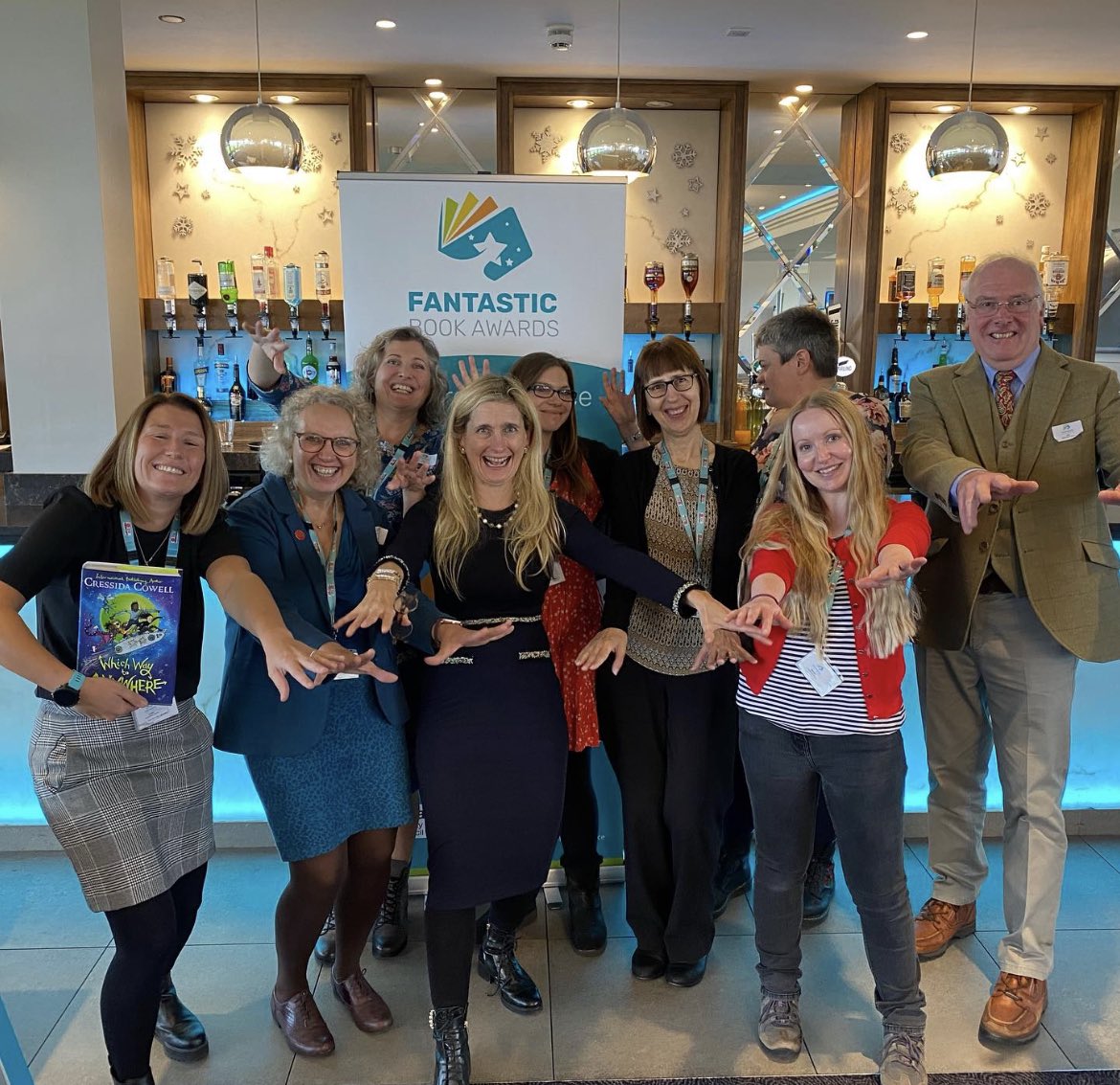 CressidaCowell's tweet image. Thankyou @LancashireSLS for having me to speak about #lifechanginglibraries yesterday - so inspiring to hear about librarians’ and teachers’ plans for their library spaces