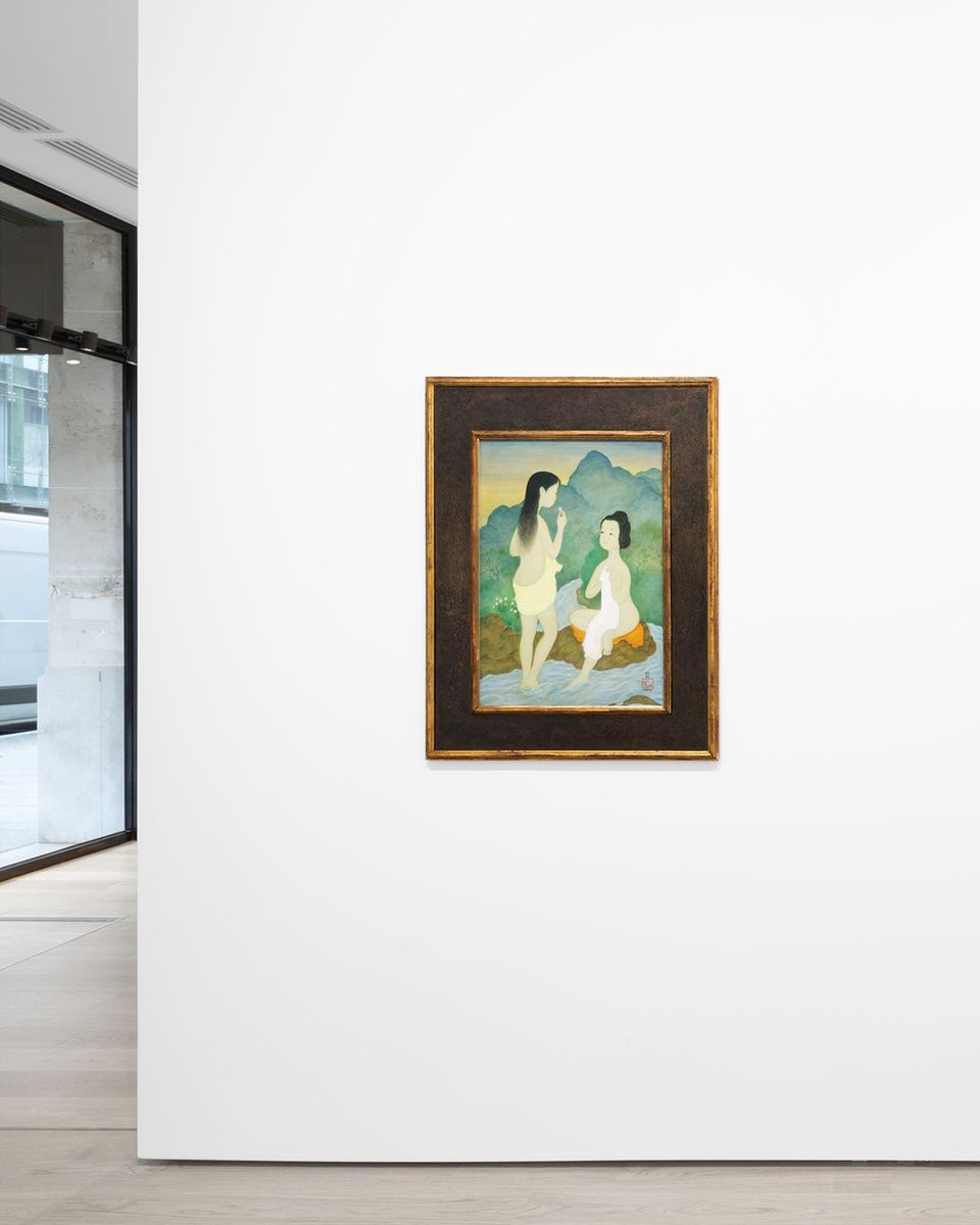 AlmineRech's tweet photo. Mai-Thu, one of the pioneers of modern #VietnamesePainting, is currently on view until October 8 at Almine Rech Paris Matignon with the exhibition “Inventing Tradition – A Vietnamese Painter in France”. 
📷: Ana Drittanti

#MaiThu #AlmineRech #AlmineRechParis #Paris https://t.co/jhtu43cS9O