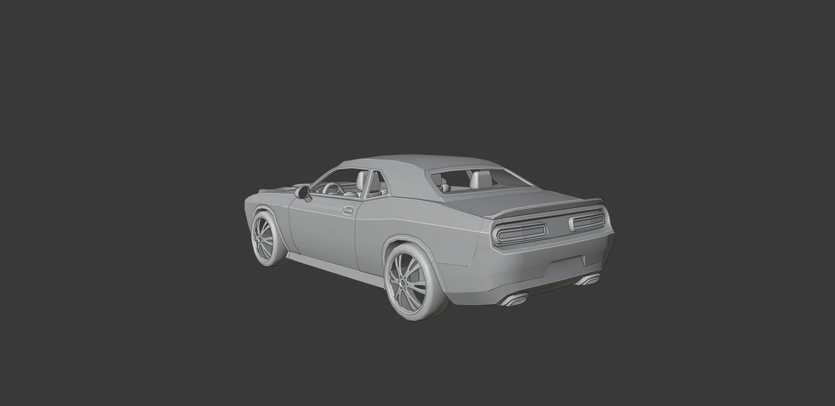 Dev_Sam20's tweet photo. Dodge Challenger Hellcat is finally done 😎
Super excited to texture and import it into roblox studio.

#Roblox #RoloxDev https://t.co/YAt820OIHc