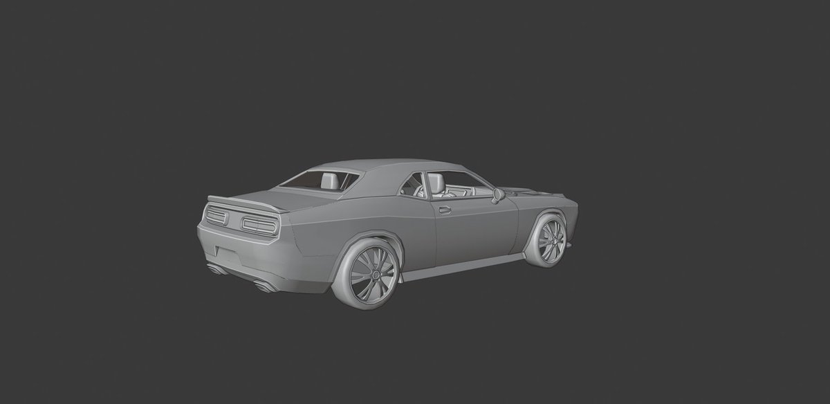 Dev_Sam20's tweet photo. Dodge Challenger Hellcat is finally done 😎
Super excited to texture and import it into roblox studio.

#Roblox #RoloxDev https://t.co/YAt820OIHc