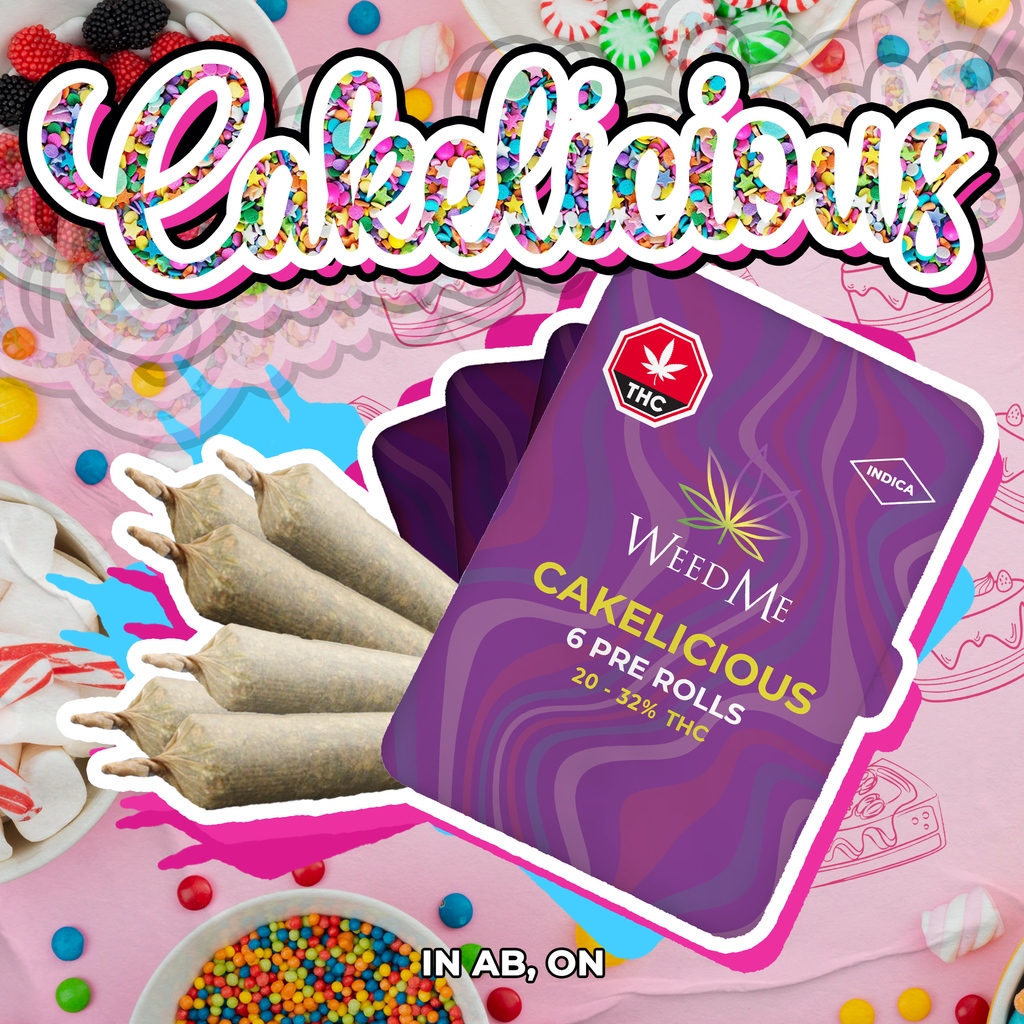 WeedMeInc's tweet photo. You can eat your cake and smoke it, too! #cakelicious #prerolls https://t.co/AM7UAuUF0T
