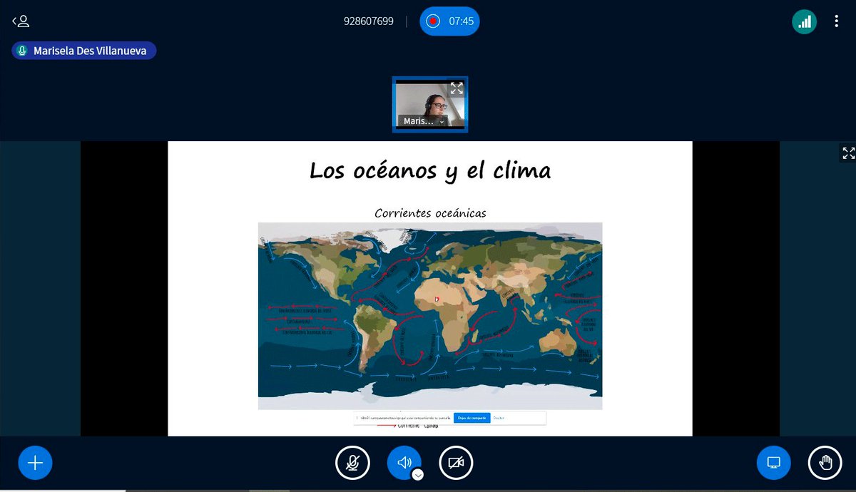 CIM_Uvigo's tweet photo. Hoxe celebramos a última actividade do proxecto #MisiónAzul cunha charla-debate de Marisela Deas Villanueva @Ephyslab #CIM, quen presentou a 7 centros educativos de España que é o #cambioclimático, as súas causas e consecuencias e os efectos sobre as #correntes oceánicas. https://t.co/goLBwN6llV
